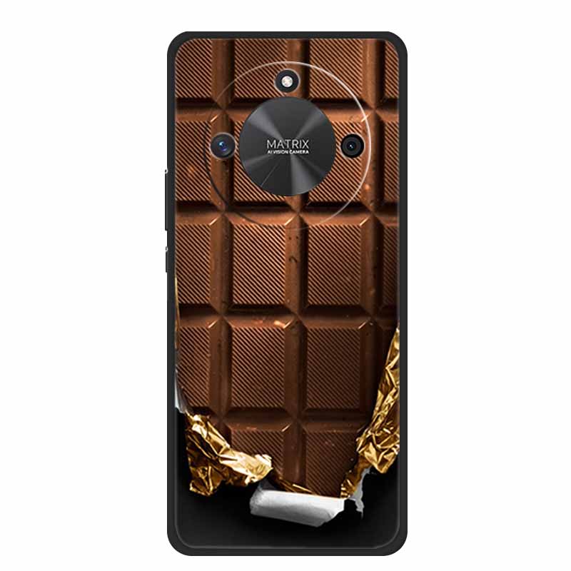 Phone Case For Honor X60 5G Back Cover Case HonorX60 Black Silicone Soft Funda For Honor X9c Smart Case HonorX9c Smart Coque Bag