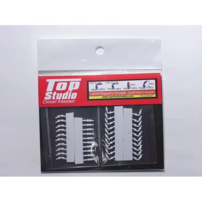 

Top Studio Resin Hose Joint TD23047 (L) 1/12 1/20 1/24