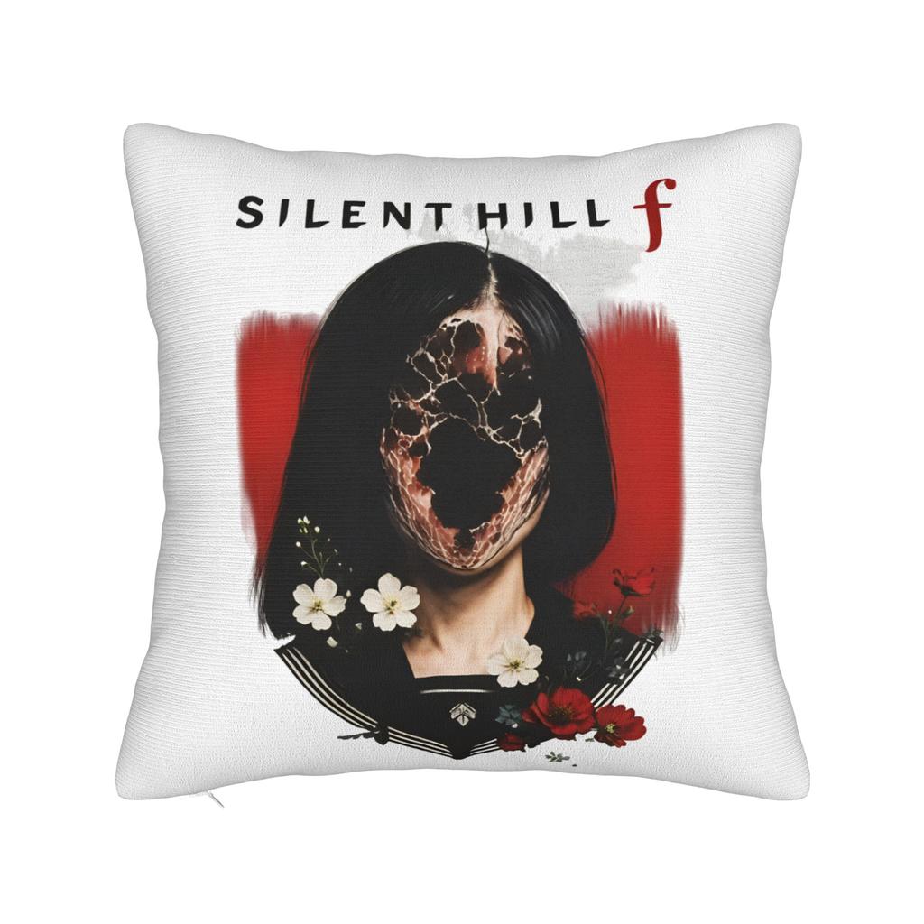 Lakeside Amusement Park Varsity Square Pillow Case Decorative Pillow Silent Hill Robbie the Rabbit Customized Cushion Covers