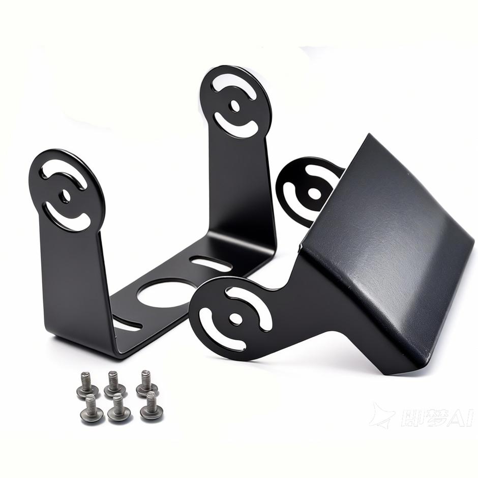 QXNY Metal Backup Camera Bracket Car Backup Rear View Camera Mounting Kit for Truck Trailer/Bus/Van/Pickup/RV/Lorry