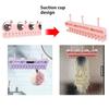 Hair Extension Holder Wig Storage Rack Multipurpose Easy To Install Wall Mounted Multiple Wigs Hanger Storage Organizer