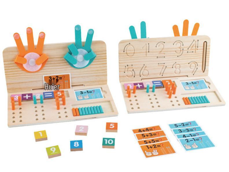 Montessori Math Learning Aids for Kids: Educational Toys for Addition & Subtraction