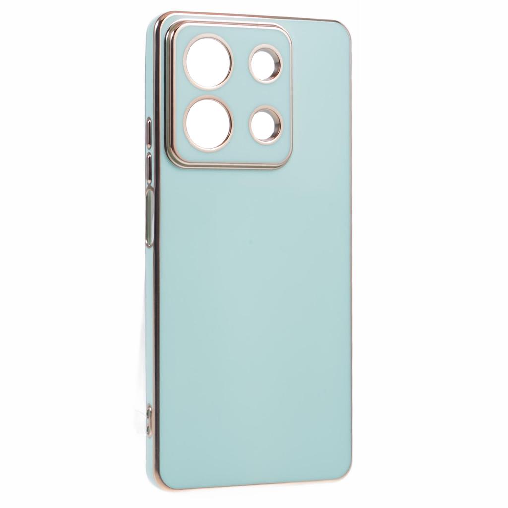 For Xiaomi Redmi Note 13 5G/Note 13R Pro 5G Case 6D Electroplating TPU Phone Cover Camera Lens Protection