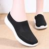 2025 New Women's Shoes Outdoor large sized Half slipper Casual breathable soft soled shoe Ladies Comfortable Mom Shoes Zapatos