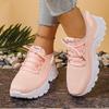 Fashion Women's Platform Running  Shoes Summer 2025 New Outdoors Tennis Shoes Breathable Ladies Dumpy Casual Sneaker Sports Shoes Mujer