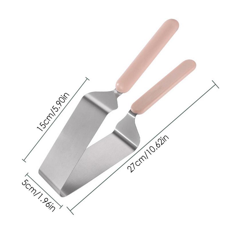 

Треугольный слайсер для торта из нержавеющей стали, резак для десертов для кондитерской, для нарезки десертов из помадки, легкий в очистке, кухонные инструменты для дня рождения