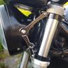 Motorbike Modified Accessories Adjustable Headlight Fork Mounting Brackets Motorcycle Headlight Bracket Head Lamp Holder