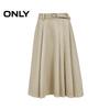 ONLY Women's Elegant Draped A-line Midi Skirt