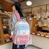 Fashion Women Backpack for Teenagers Waterproof College Backpack Trendy Female Laptop School Bags Cute Girl Travel Book Bag Cool