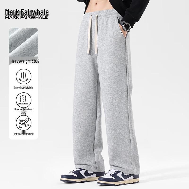 Mark Fairwhale Men's 2025 Autumn Straight-Leg Casual Sweatpants