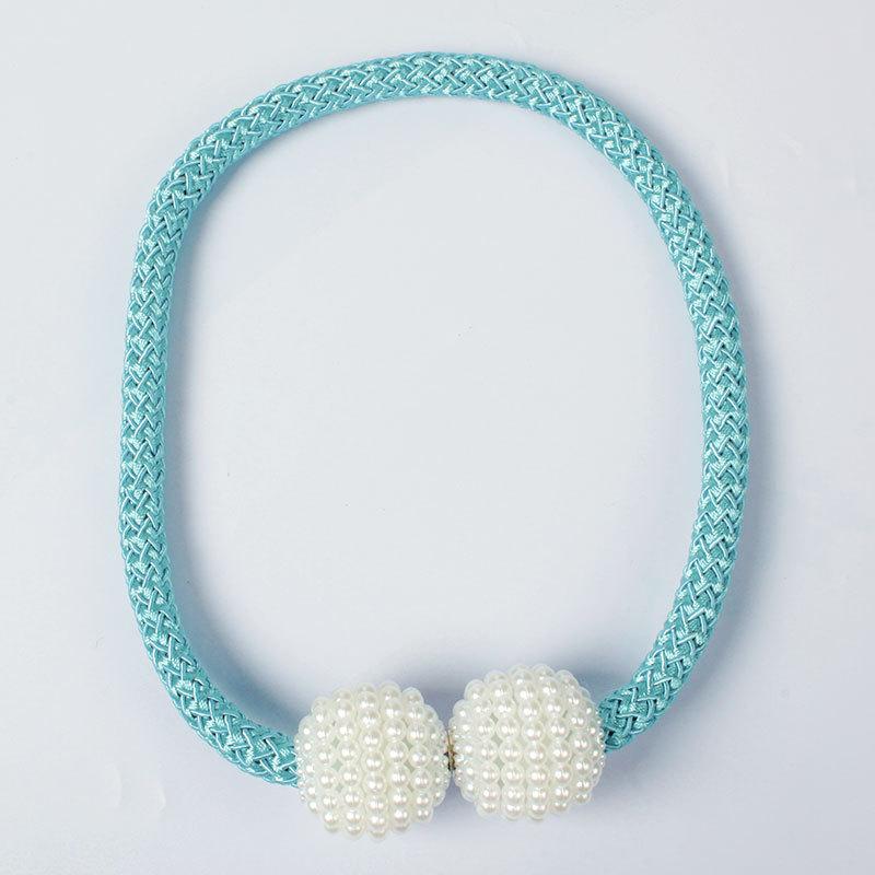 

Магнитные клипы для занавесок светло-синий