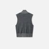 Broadcast Women's Stylish Wool Blend Zipper Knit Vest