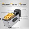 2000W 3.5L Stainless Steel French Fries Chicken Frying Machine Multifunction Kitchen Grill BBQ Tool Electric Deep Fryer