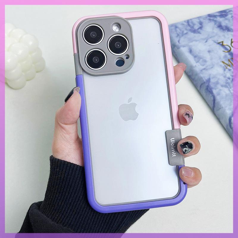 

Suitable for Apple 15promax Phone Cases, Ultra-thin and Breathable, IPhone14 Shockproof Full Package, 13mini, with Contrasting Colors iPhone 13 mini 5.4 inch