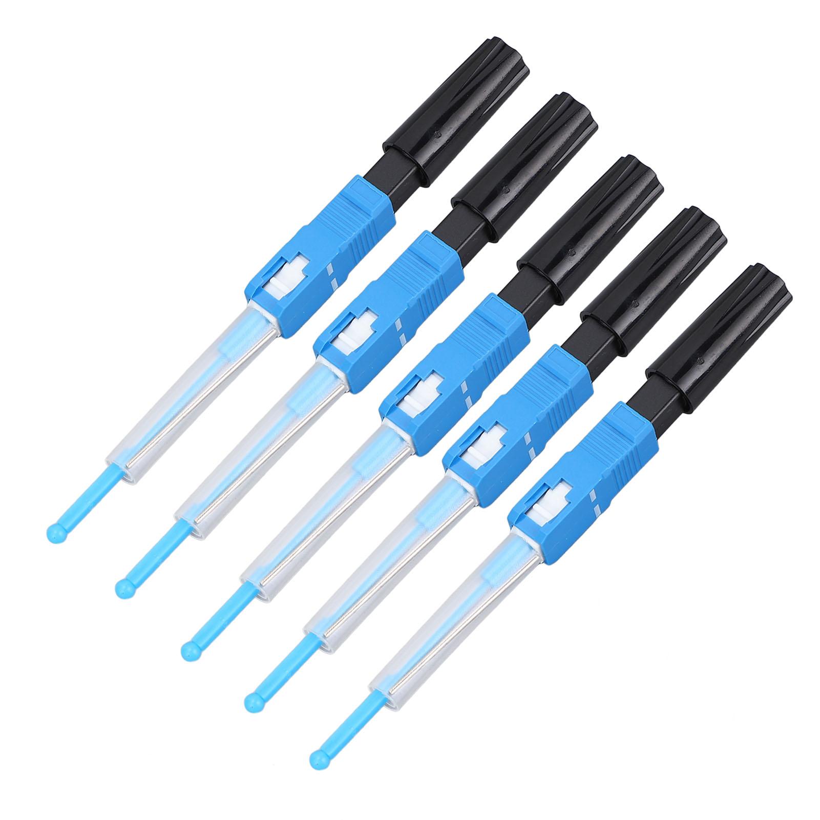 

20 шт. волоконно-оптический соединитель SC UPC Hot Melt одномодовый волоконно-оптический быстрый соединитель