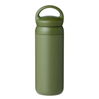 Day Off Tumbler 500ml Khaki Vacuum Double Structure Heat Retention Cold Retention Water Bottle 21095