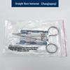 Stainless Steel Hemostatic Forceps Tweezers with Straight/Curved Tips & Needle Holder for Pet and Fishing Hook Removal