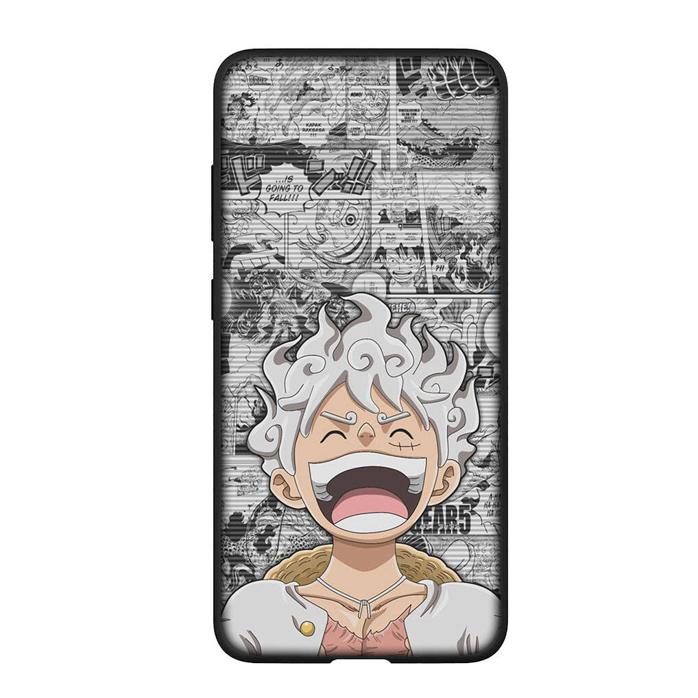 Für Samsung Galaxy S25 S24 S23 S22 Ultra FE Plus A17 A37 A57 A56 A55 A06 A16 A15 A36 A26 A35 A05 A25 A54 A34 Handyhülle Luffy Gear 5 One Piece Süß
