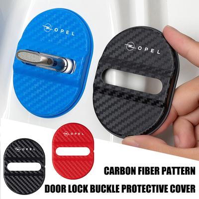 Estilo de Coche Cubiertas para Cerradura de Puerta de Coche Impermeables a Prueba de Óxido Protección Para Insignia Corsa Zafira Meriva Mokka Astra H K C D