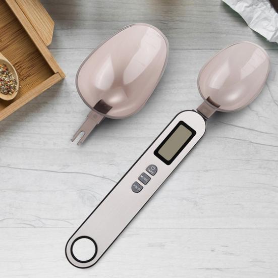 Digital Measuring Spoon Scale High Precision 500g/0.1g LCD Display Electronic Food Dispensing Condiments Weighing Scoop Kitchen Gadgets