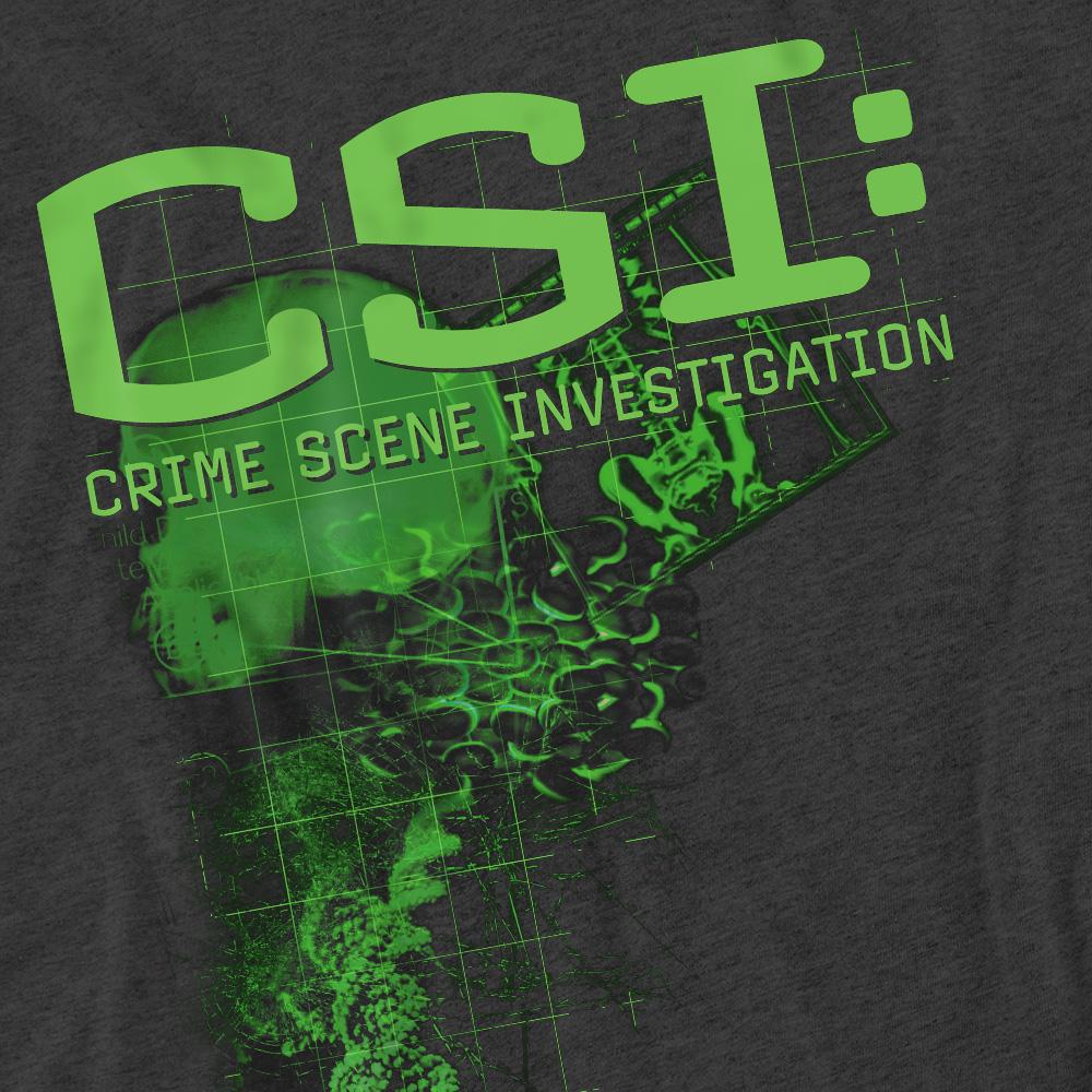 CSI Unisex Erwachsenen Beweismittel T-Shirt