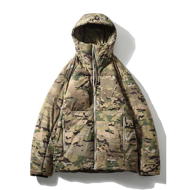 Niaojia Outdoor Sports Camouflage down Jacket Windbreaker for Men and Women Winter Workwear Cotton Coat Export Men's Cotton Clothing