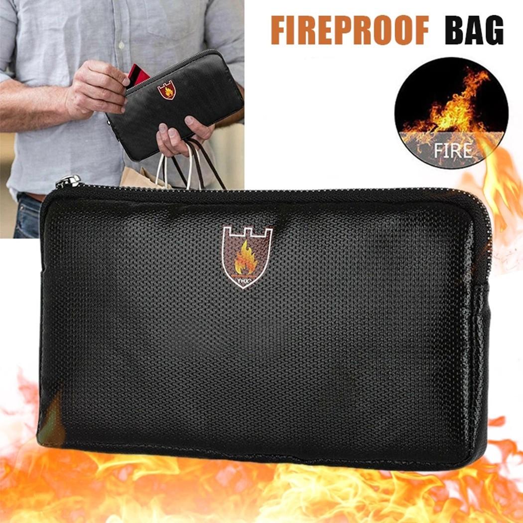 Fireproof Fireproof Bag Money Pouch Protect Secret
