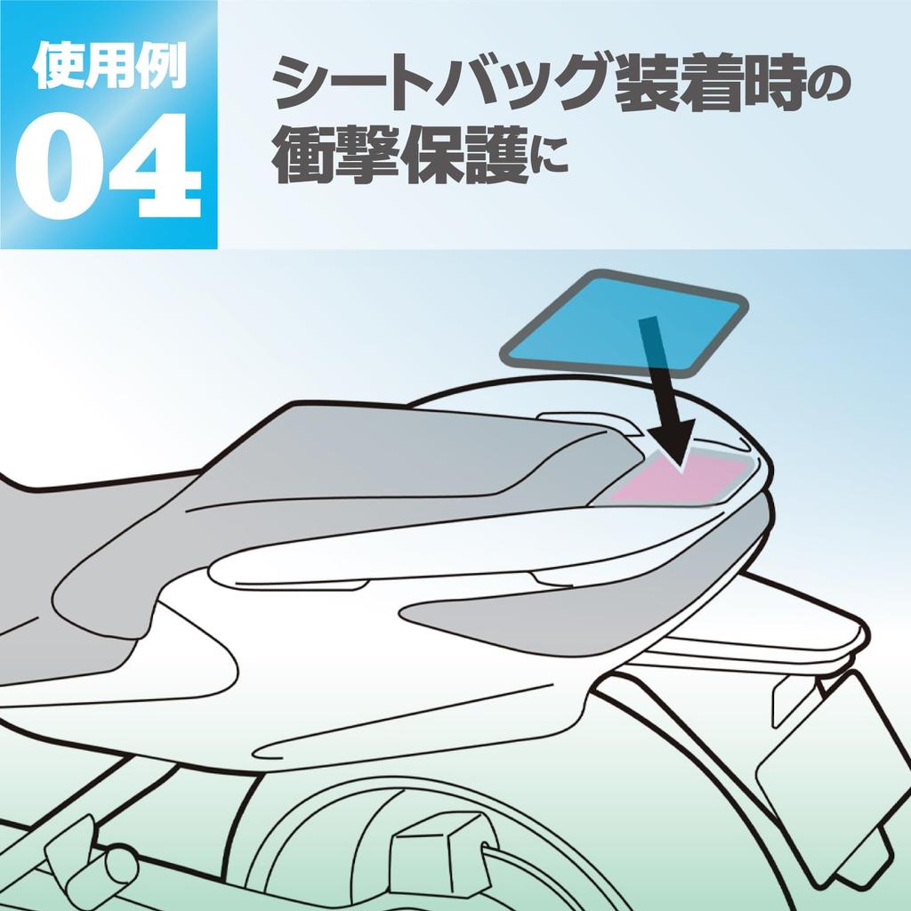 Tanax MF-4682 MOTOFIZZ Protector Sheet Set, For Glossy