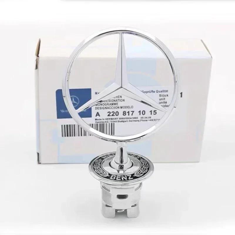 Autocolant Auto Pentru Mercedes Benz 1 Bucată Emblema Logo Capotă Față Mașină Decorativă Aliaj de Zinc Insignă Pentru Mercedes Benz W204 W220 C180 C200