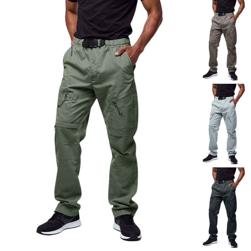 Men's Sports Casual Jogging Trousers Lightweight Hiking Work Pants Outdoor Pant
