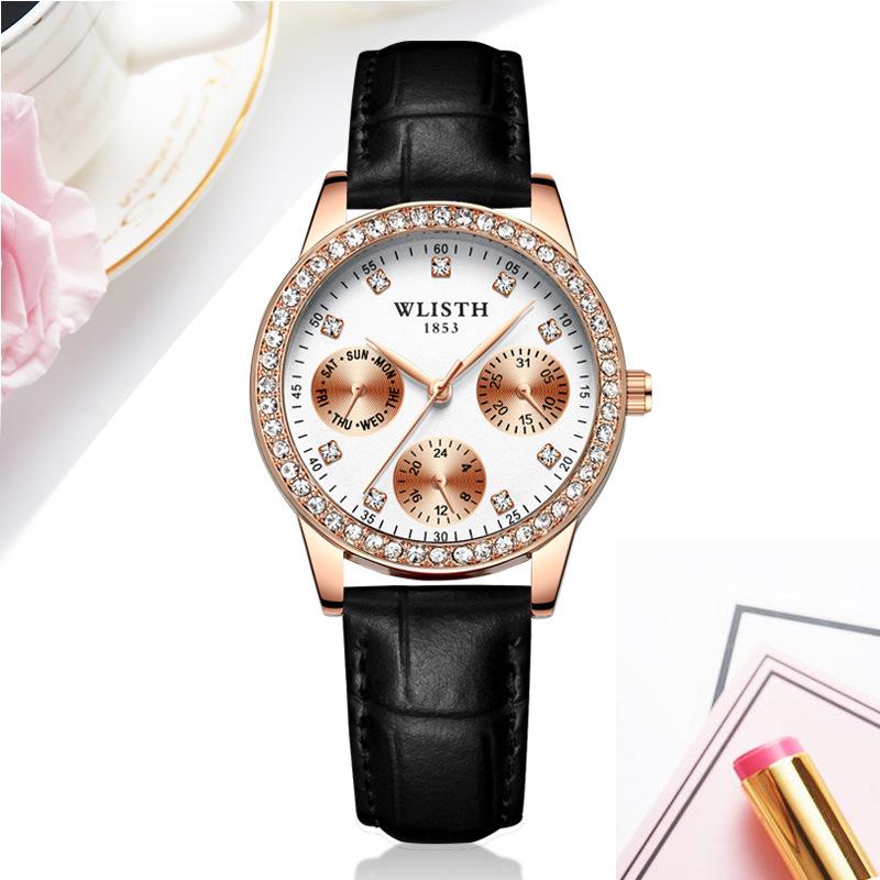 Women's Fashionable Temperament Quartz Watch - Stylish Ladies' Student Watch