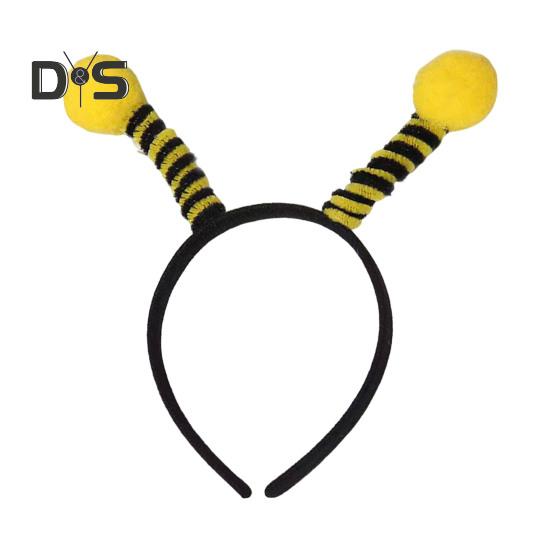 Bienen-Stirnband, Halloween, Weihnachtsfeier, festliche Bienen-Themen-Haarreif, Urlaubsparty, Stirnbänder, Haar-Accessoires