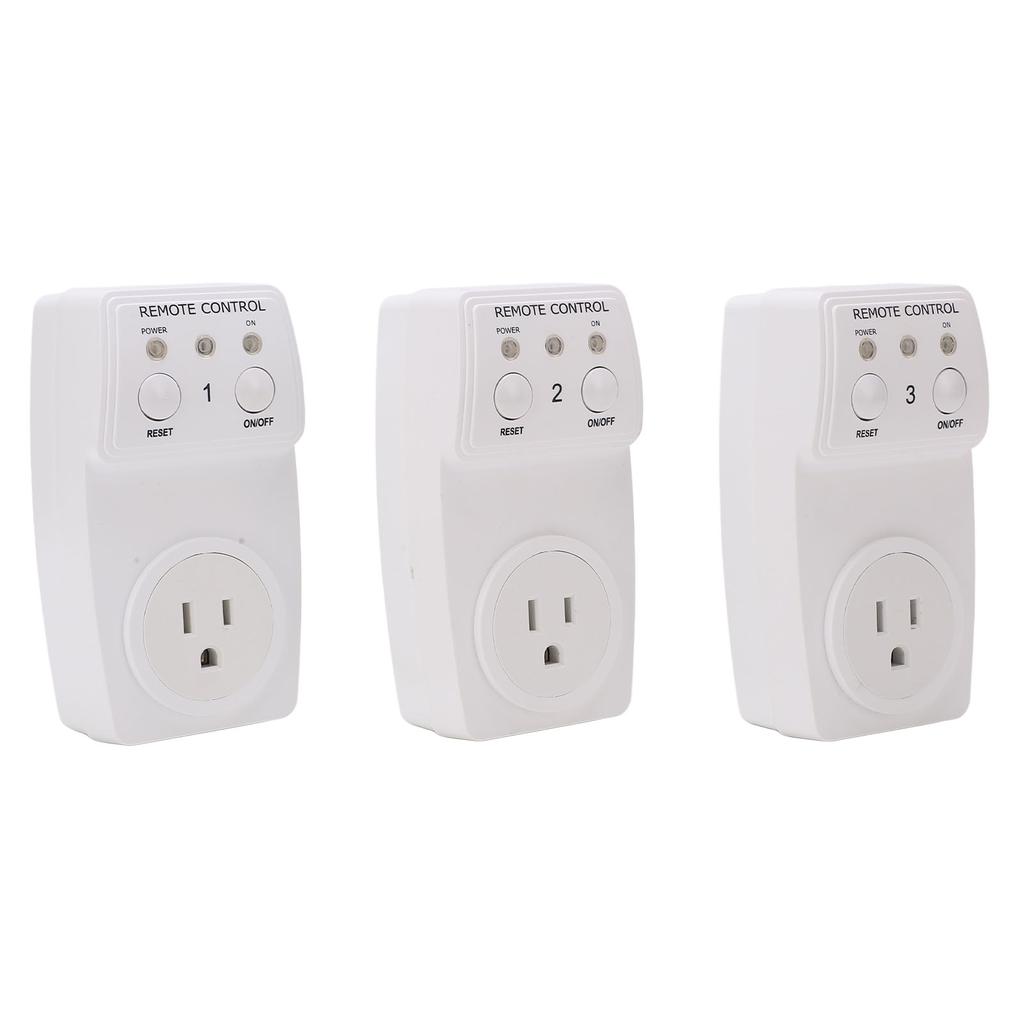 Fernbedienungsschalter Steckdose Intelligent ABS Drahtlos für Hochleistungsversorgungsgerät