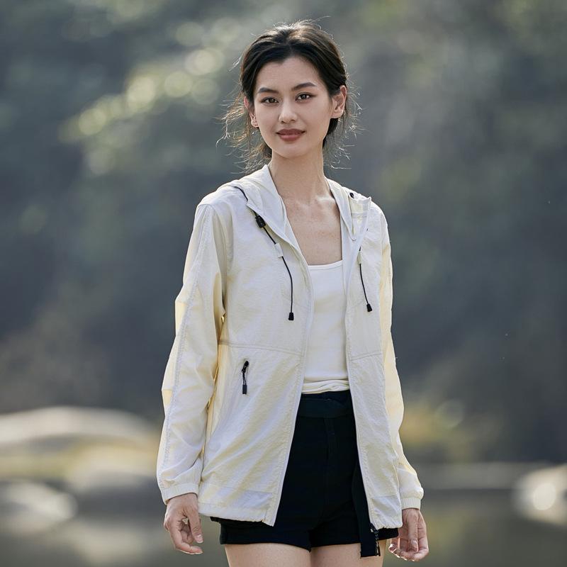 

F**N Куртка від сонця з крижаного шовку для чоловіків та жінок, Літо 2025, Дихаючий Легкий Верхній одяг для активного відпочинку. L