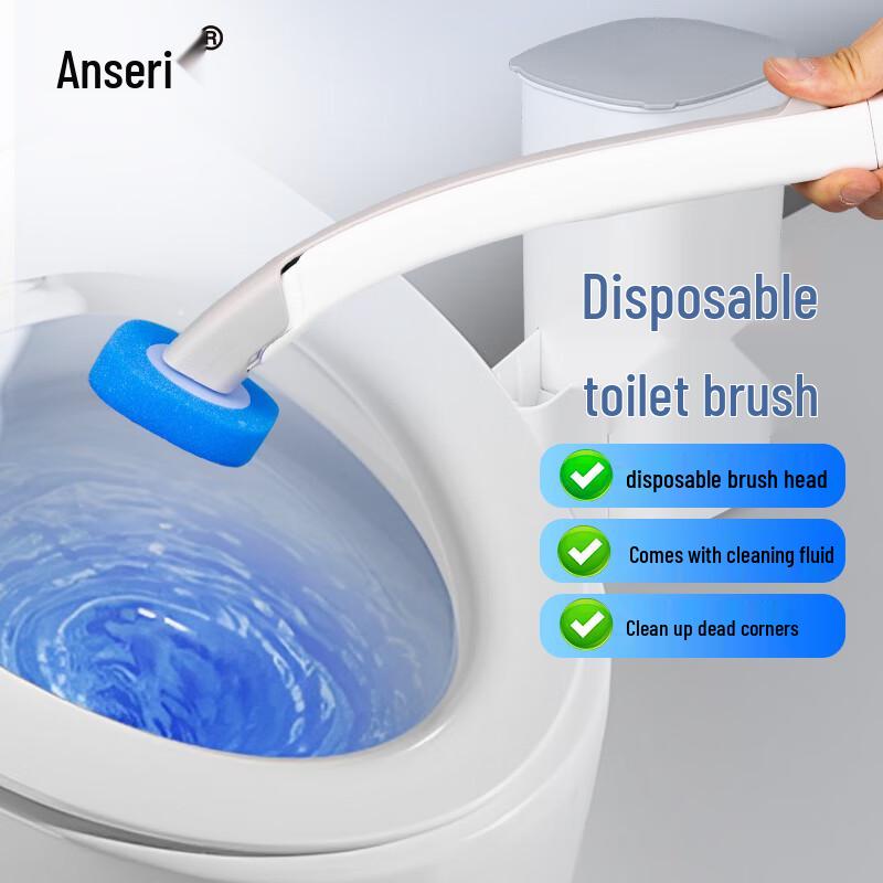 Ansell Disposable Toilet Brush Set