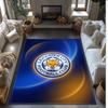 Tappeto in Velluto di Cristallo con Stampa del Leicester City Football, Comodo Assorbente d'Acqua Antiscivolo Tappeto per Pavimenti Interni