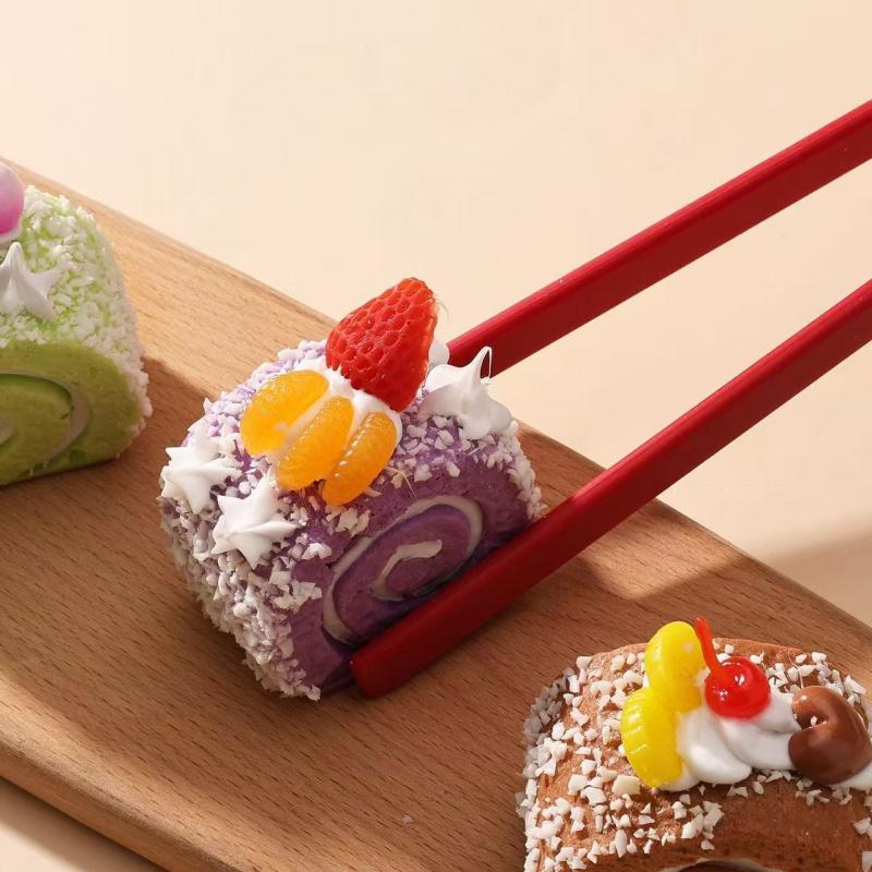 Heat-Resistant Silicone Food Tongs – Withstands 230°C, Non-Scalding & Non-Slip Handle, Essential Kitchen Cooking Tool