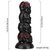 11cm Skull Oversized Anal Plug Penis Shaped Anal Plug Alternative Anal Dilator Huge Chrysanthemum Masturbation Device