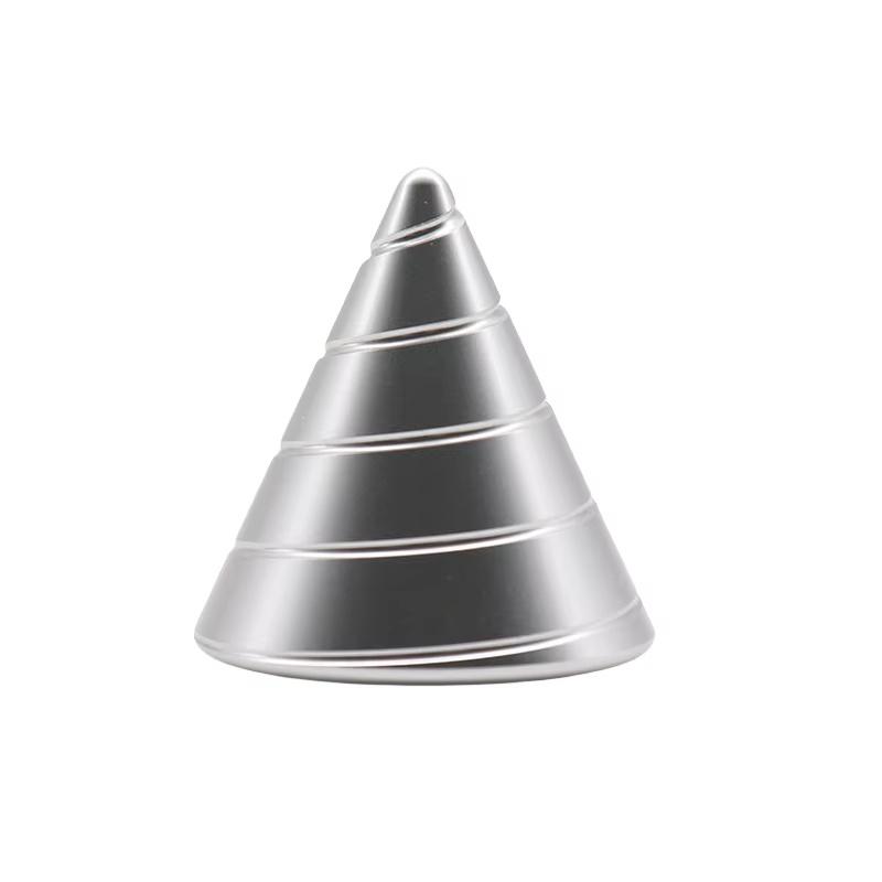 Gyroscopes Fingertip Spherical Toys Desktop Conical Gyroscopes Hand Spinner Fingertip Metal Alloy Gyro Stress Easing Adult Toys