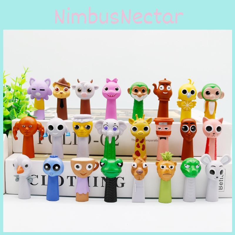 Italian Brainrot Al Sprunki Pvc Model Toy With Cute Animal Figures For Kids Birthday Gift