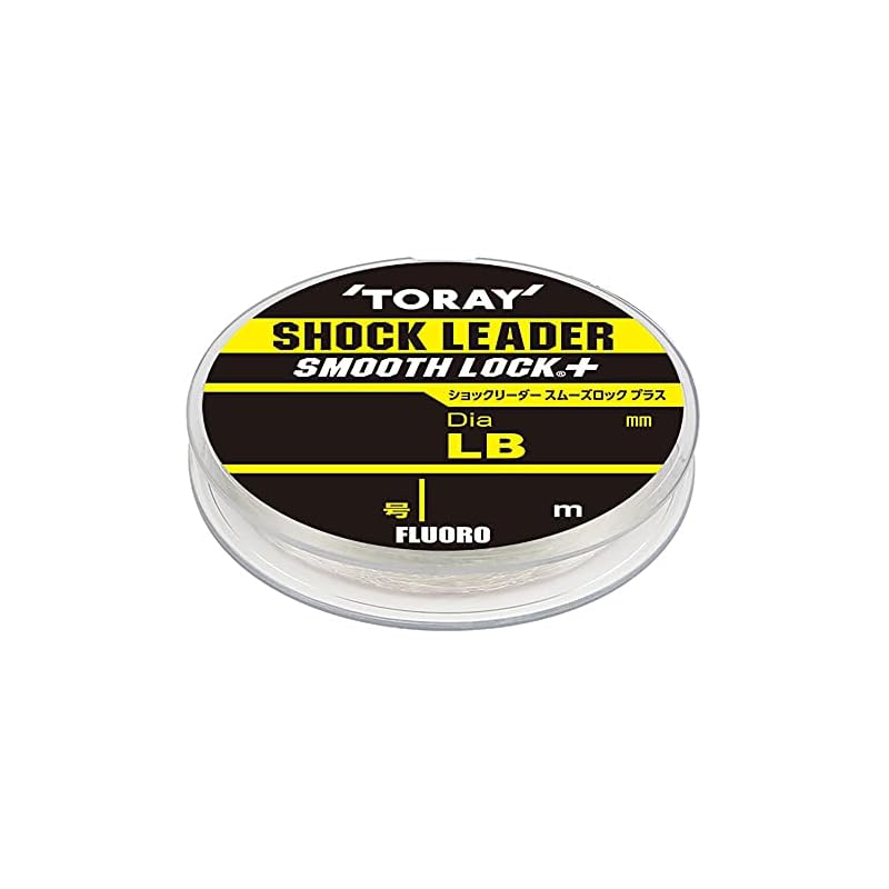 Toray Smoothlock Plus Shock Leader, 45m, 18lb (#4), Natural