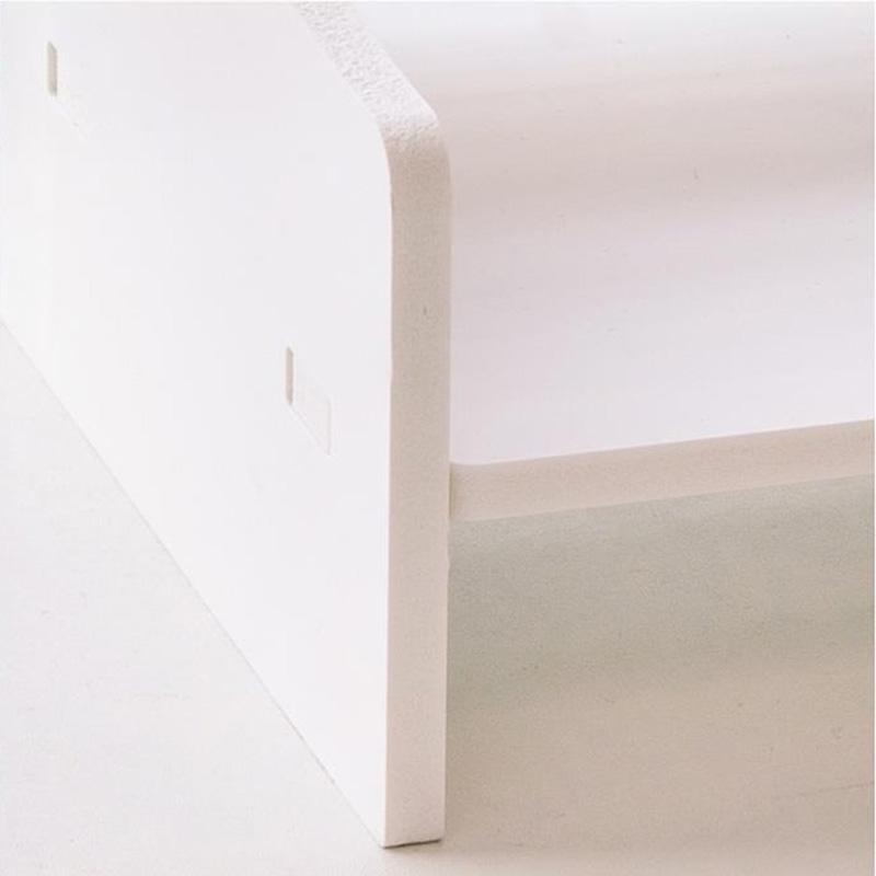 Desktop Added Shelf with Drawers Computer Monitor Stand Office Desk Storage Rack Dormitory Laptop Holder Stationery Organizer