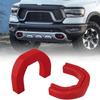 2pcs ABS Front Tow Hooks Covers Tow Hooks Covers Hooks Covers Car Tow Hooks Hitch Cover Durable