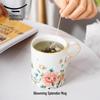 Auratic Fenghua Blossom Ceramic Mug, 350ml