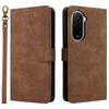 For Xiaomi Poco M7 Plus 5G/Poco M7 4G (169mm) Case Wallet RFID Blocking PU Leather Phone Cover Stand with Strap