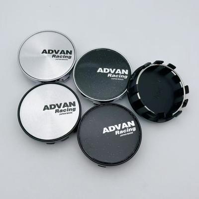4pcs 54mm 50mm ADVAN Logo Emblem Badge Car Wheel Center Caps Rim Hubcaps Wheel Hub Center Dust Cover Replace Car Accessories