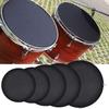 Drum Pad,Drum Mute Pads,Drum Dampeners,10pcs Drum Mutes Pads Drum Silencers Drumming Practice Pad Bass Drums Quiet Sound Off Drum Practice Mute Pad