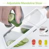 Adjustable Handheld Mandoline Slicer Safe Cheese Grater Manual Mandoline Food Slicer  Potato