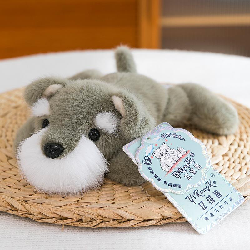Pocket treasure lying down animal doll doll panda capybara plush toy children's accompanying doll gift