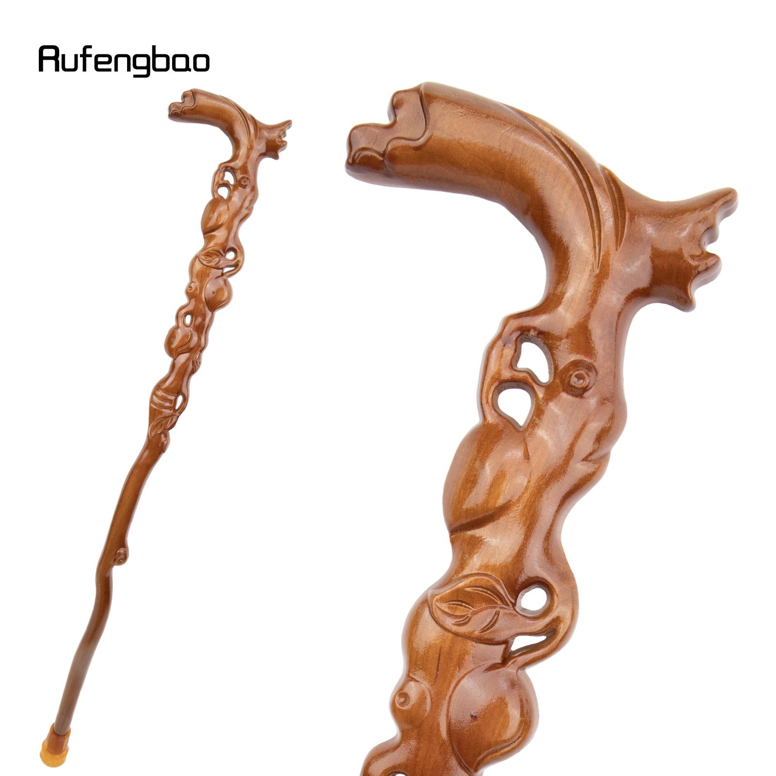 

Желтый Персиковый Деревянный Односуставный Модный Деревянный Декоративный Косплей Трость Хэллоуин Костыль Посох Крозье 93см